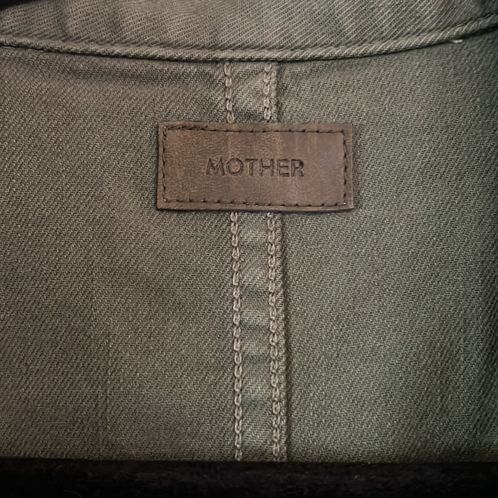 NWOT Mother Denim Long Sleeve Utility Jumper - Picture 8 of 9